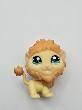 Littlest Pet Shop #1004 Lion LPS Authentic  Hasbro